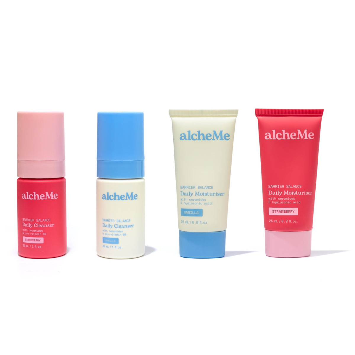 Strawberries & Cream Skincare Bundle